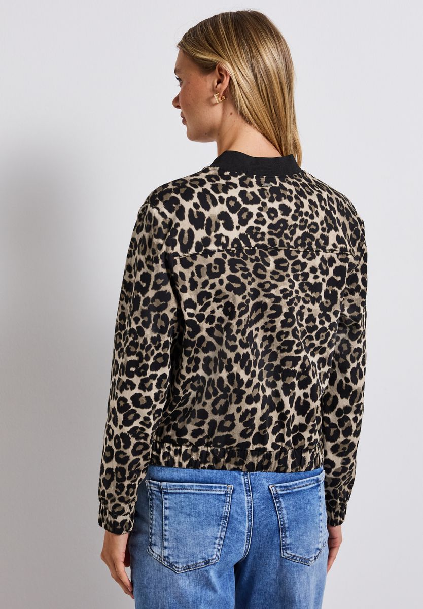 Blouson mit Leo-Muster