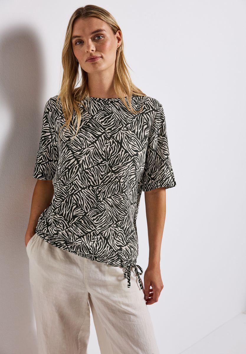 T-Shirt mit Tunnelzug