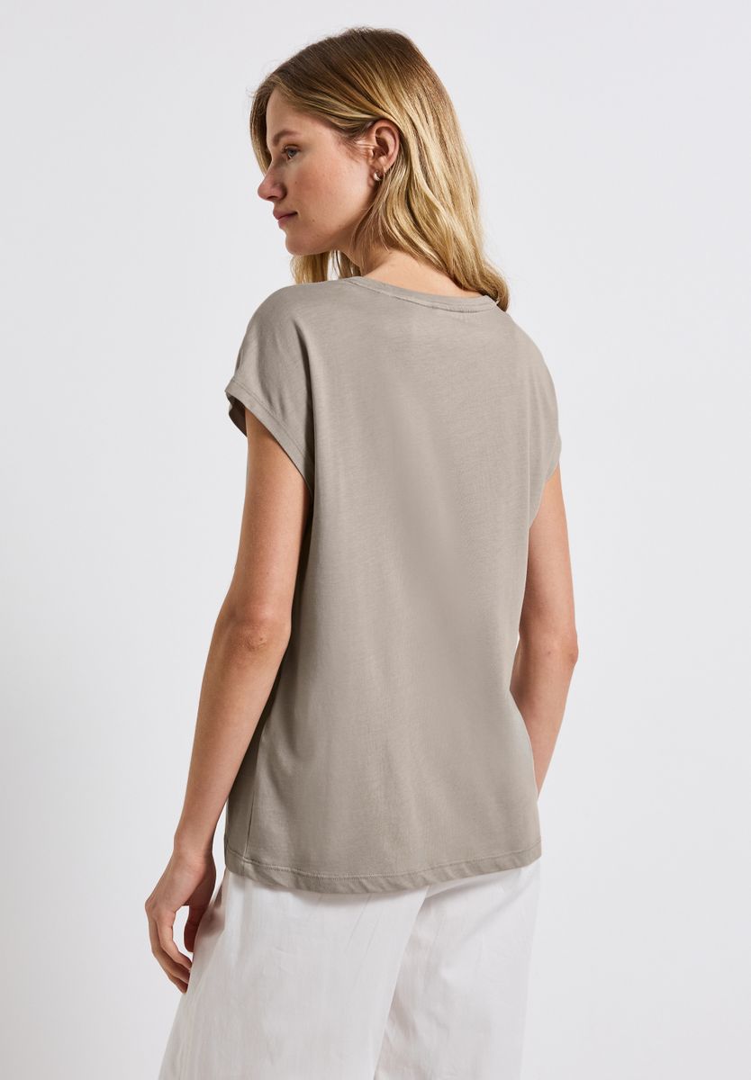 Basic Shirt mit Wording