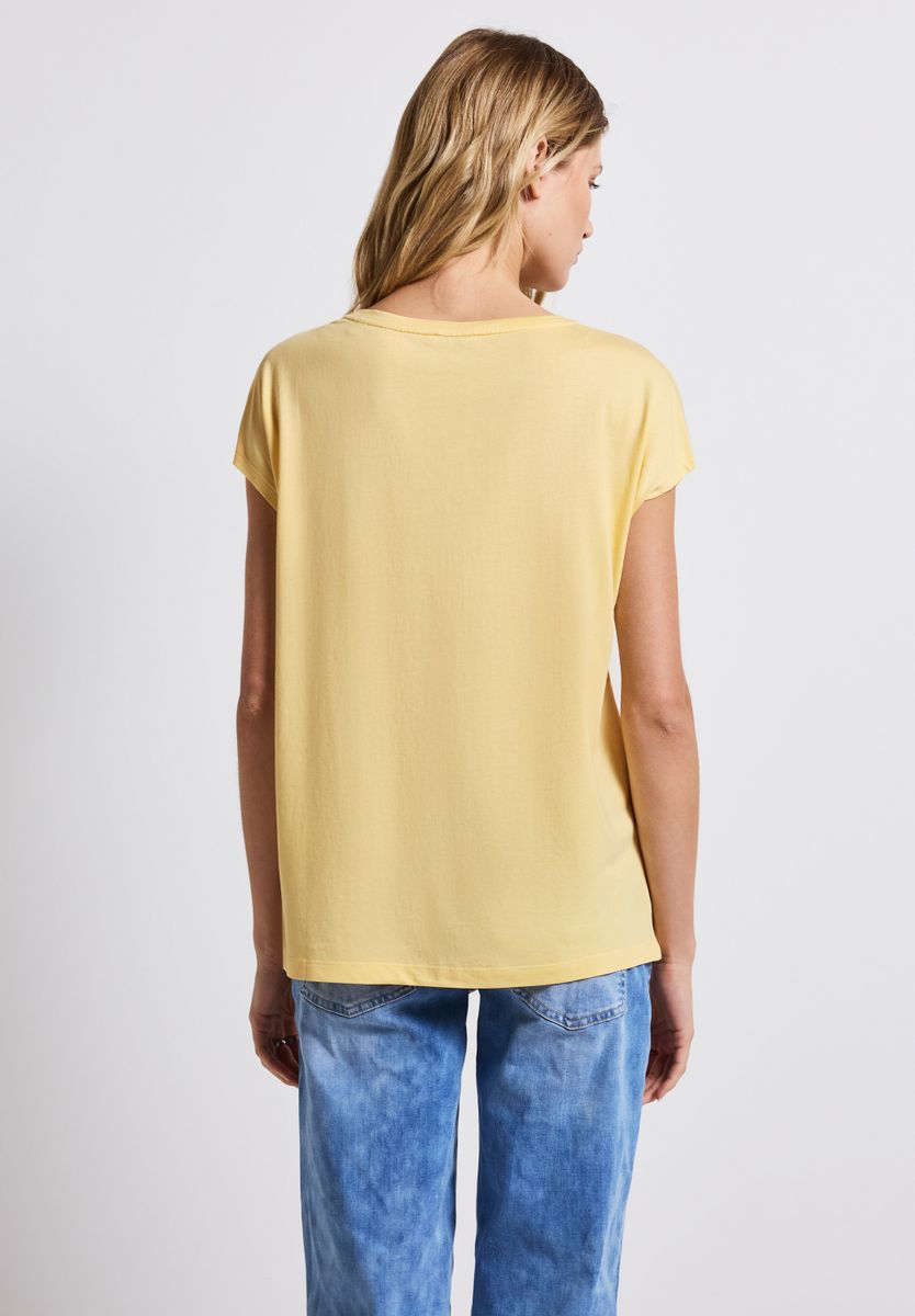 Basic Shirt mit Wording