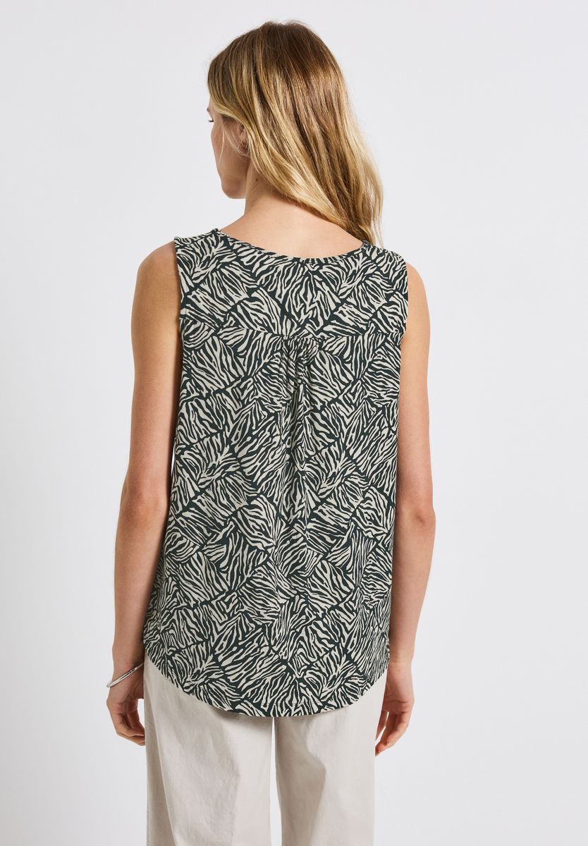 Gemustertes Basic Top