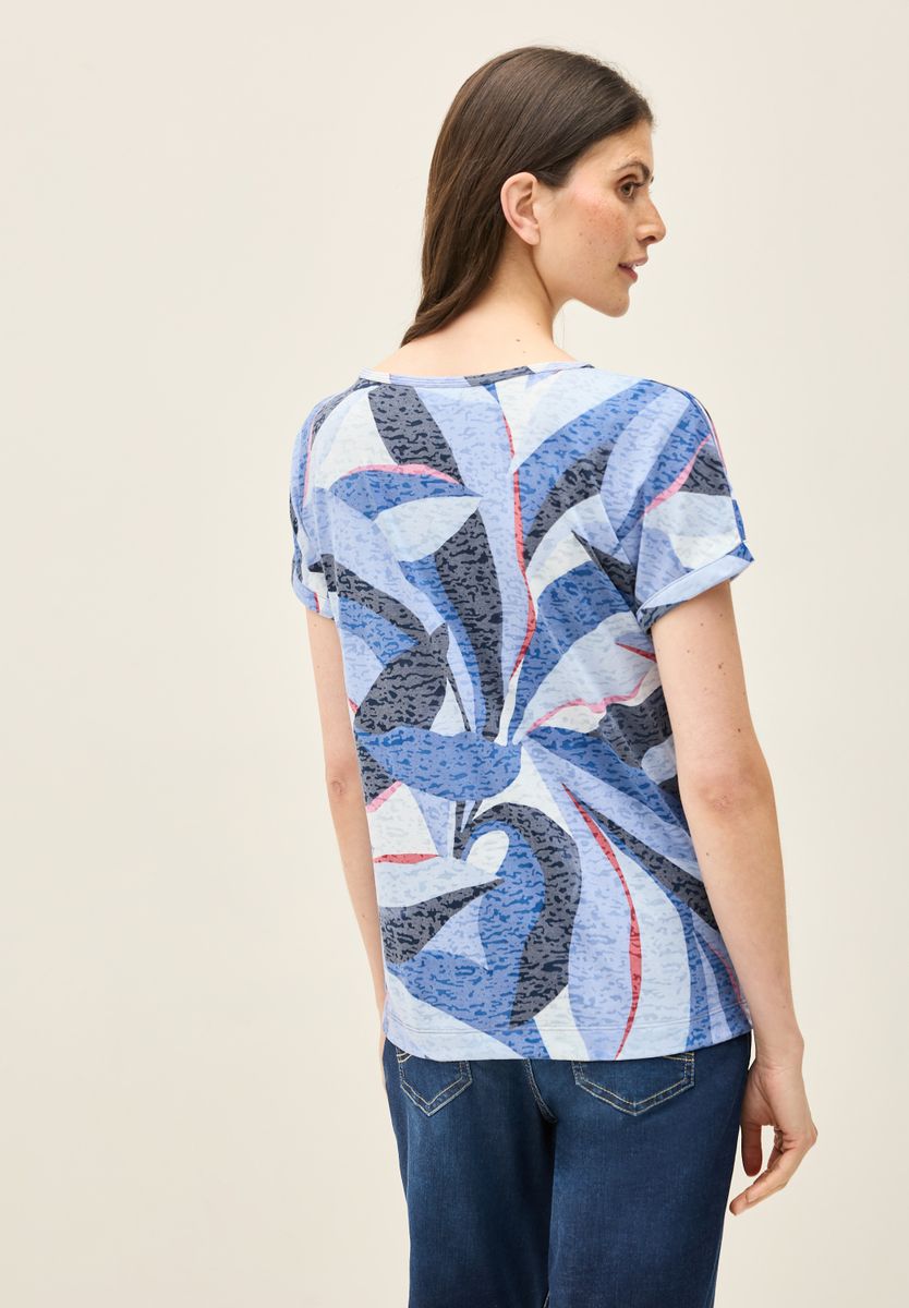Shirt im Ausbrenner-Look