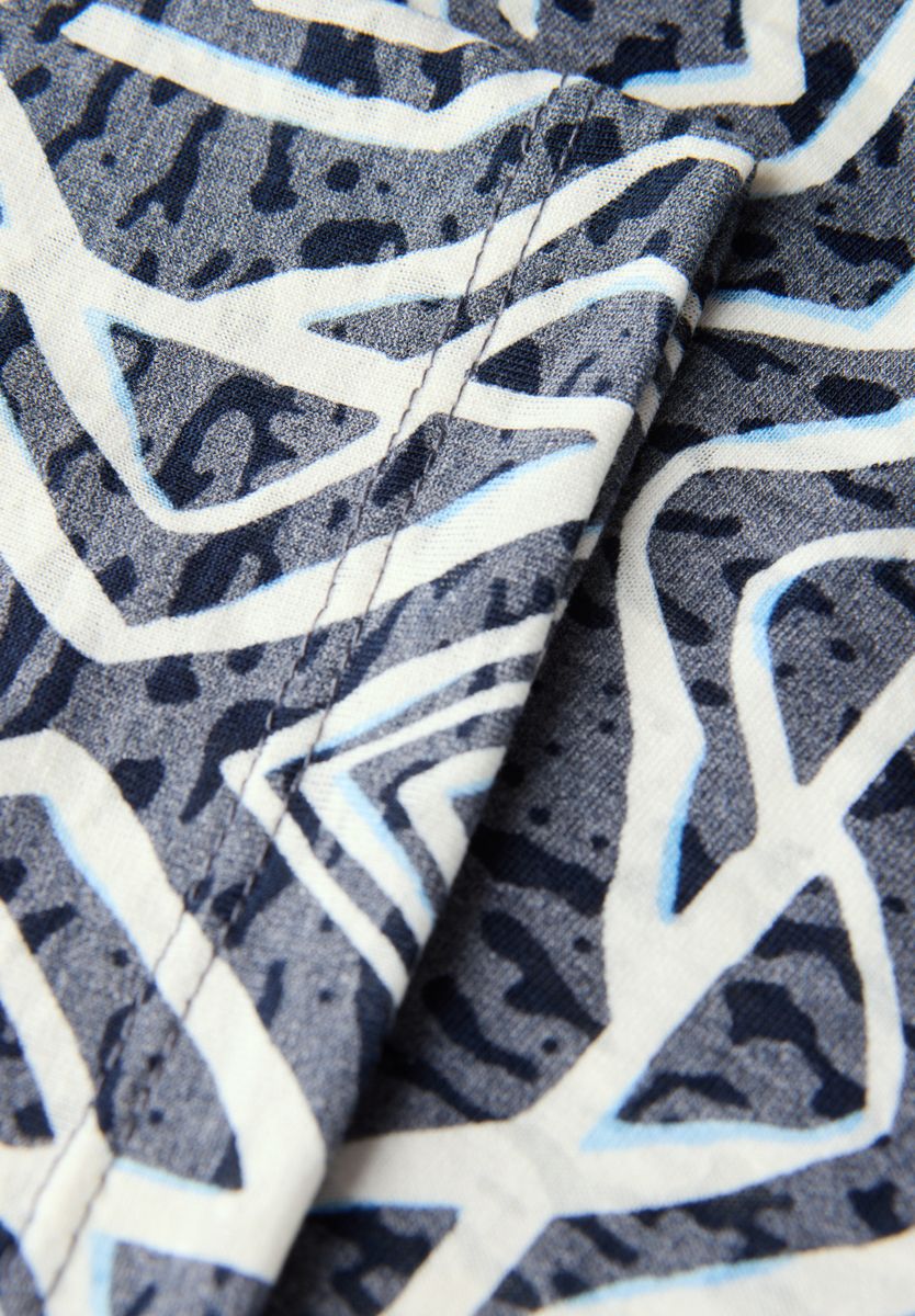 T-Shirt in Ausbrenner-Optik
