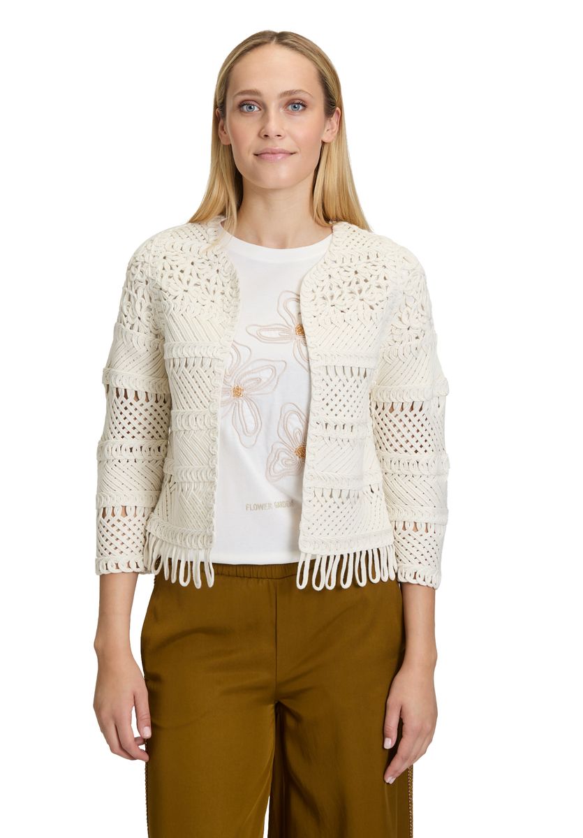 Casual-Strickjacke