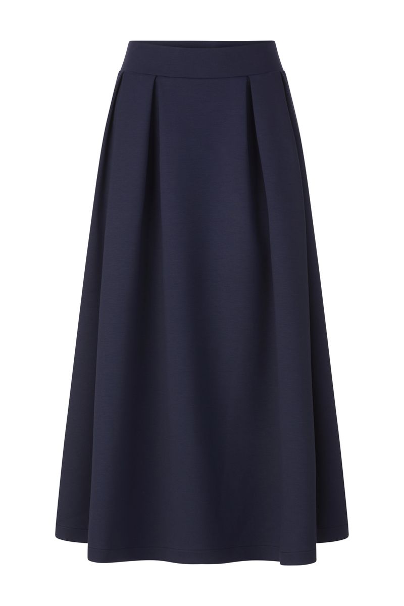 Midi Scuba Skirt