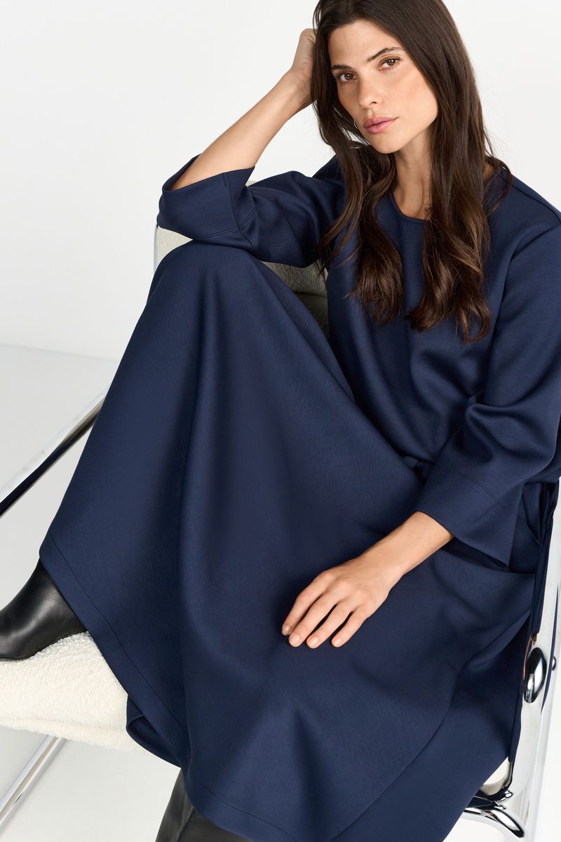 Midi Scuba Skirt