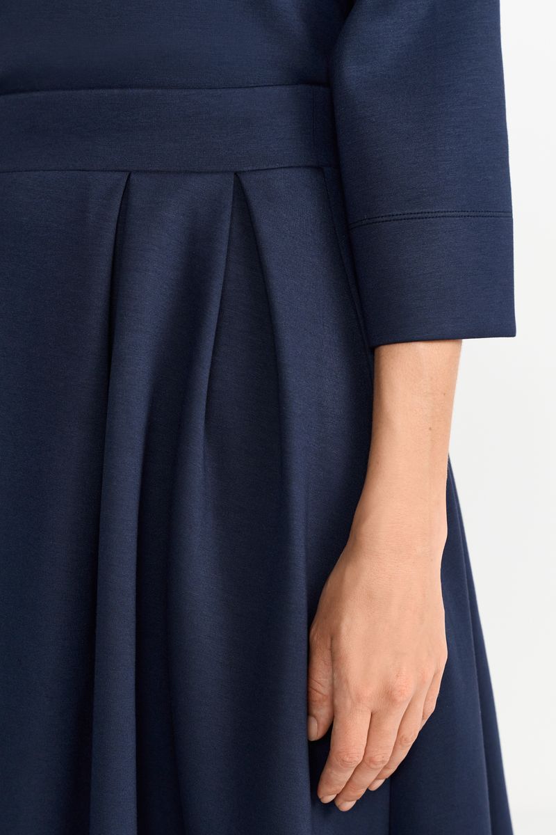 Midi Scuba Skirt