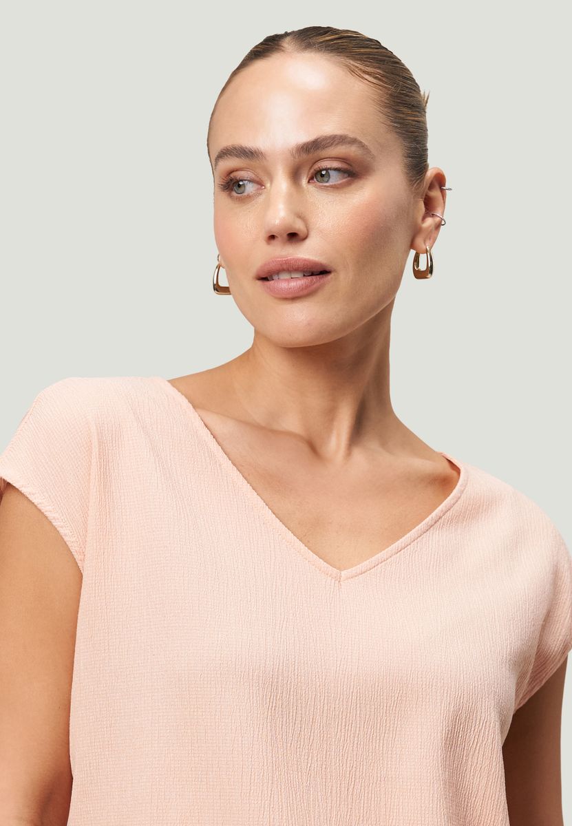 Plissee-Shirt