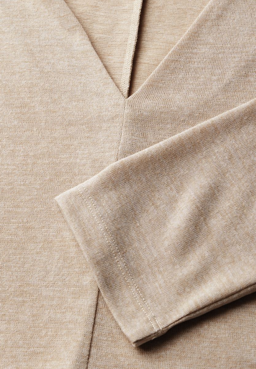 Leinen-Look Shirt