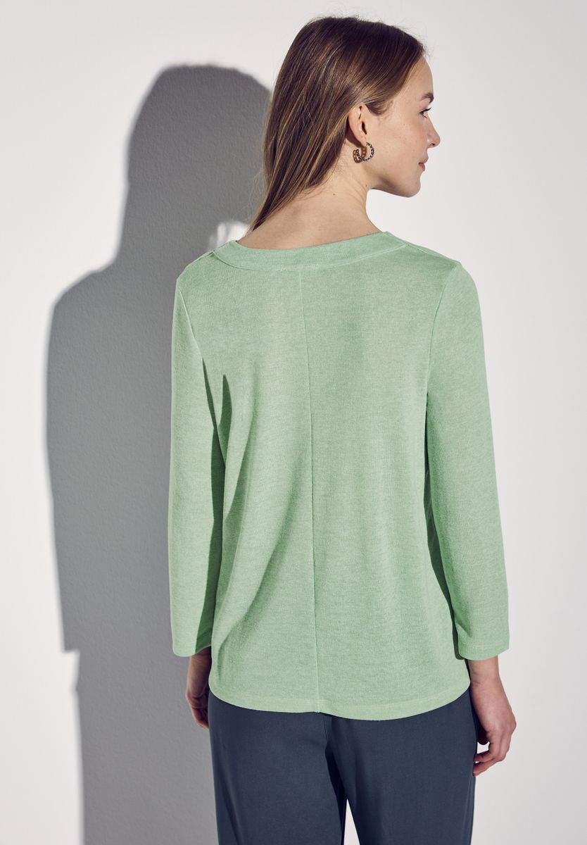 Leinen-Look Shirt