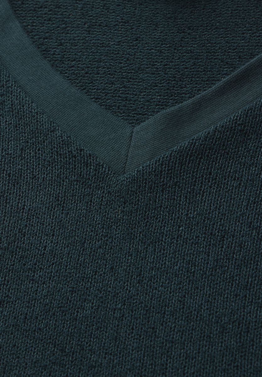 Strick-Look T-Shirt