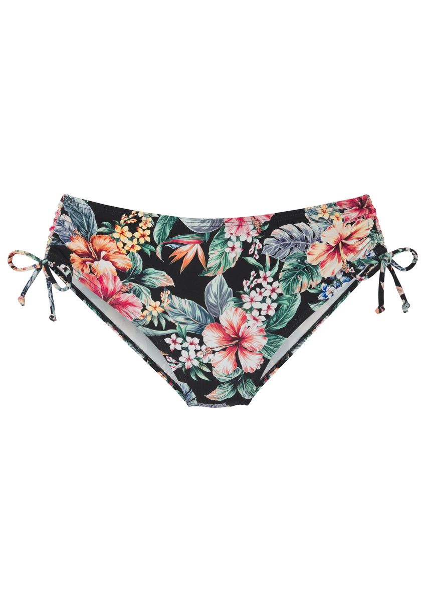 lascana Bikinihose mit Raffung