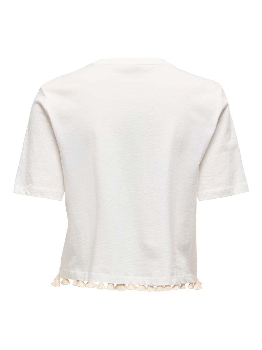 ONLFILIPPA LIFE S/S TASSEL TOP JRS