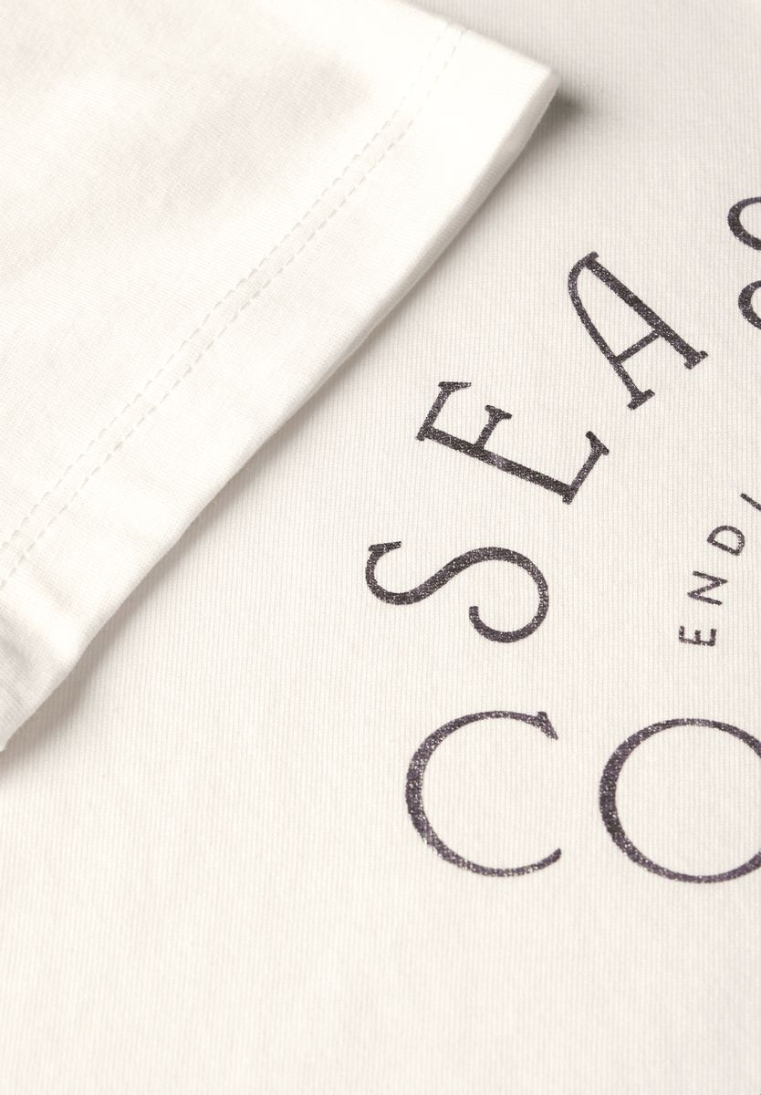 T-Shirt mit Wording