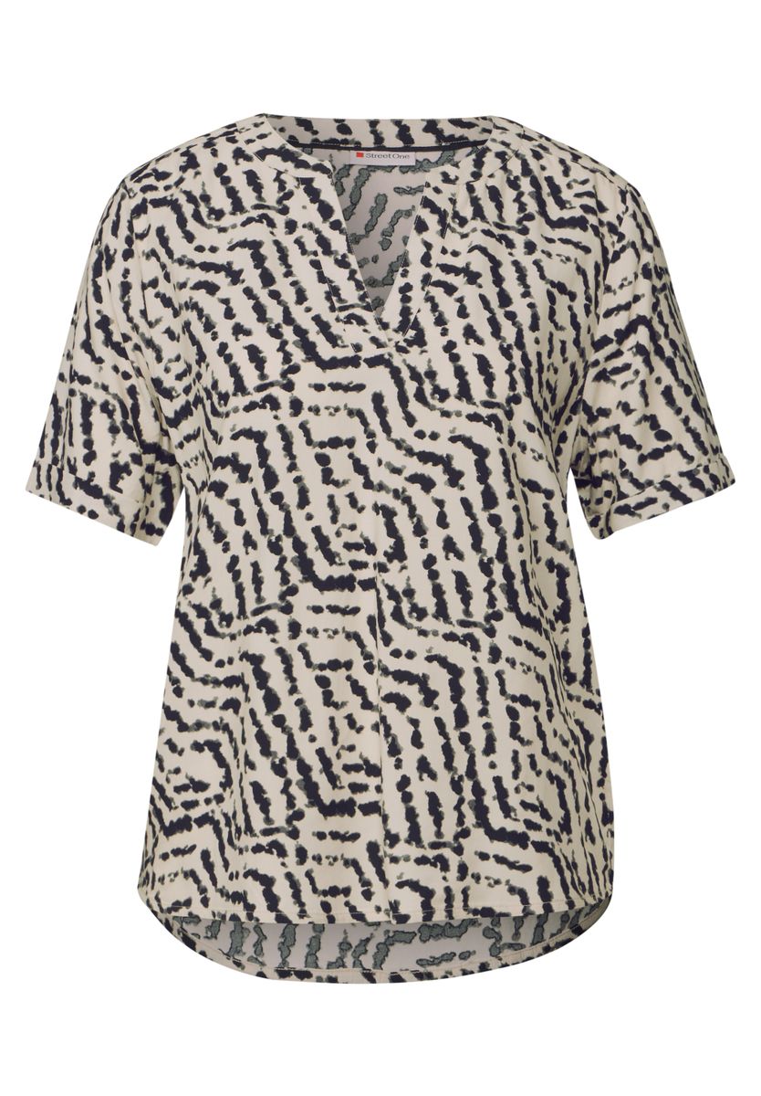 Bedruckte Bluse