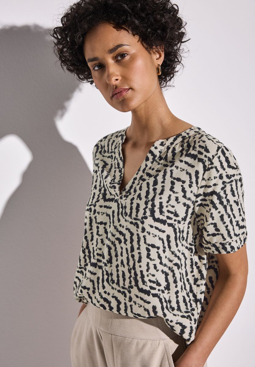 Bedruckte Bluse