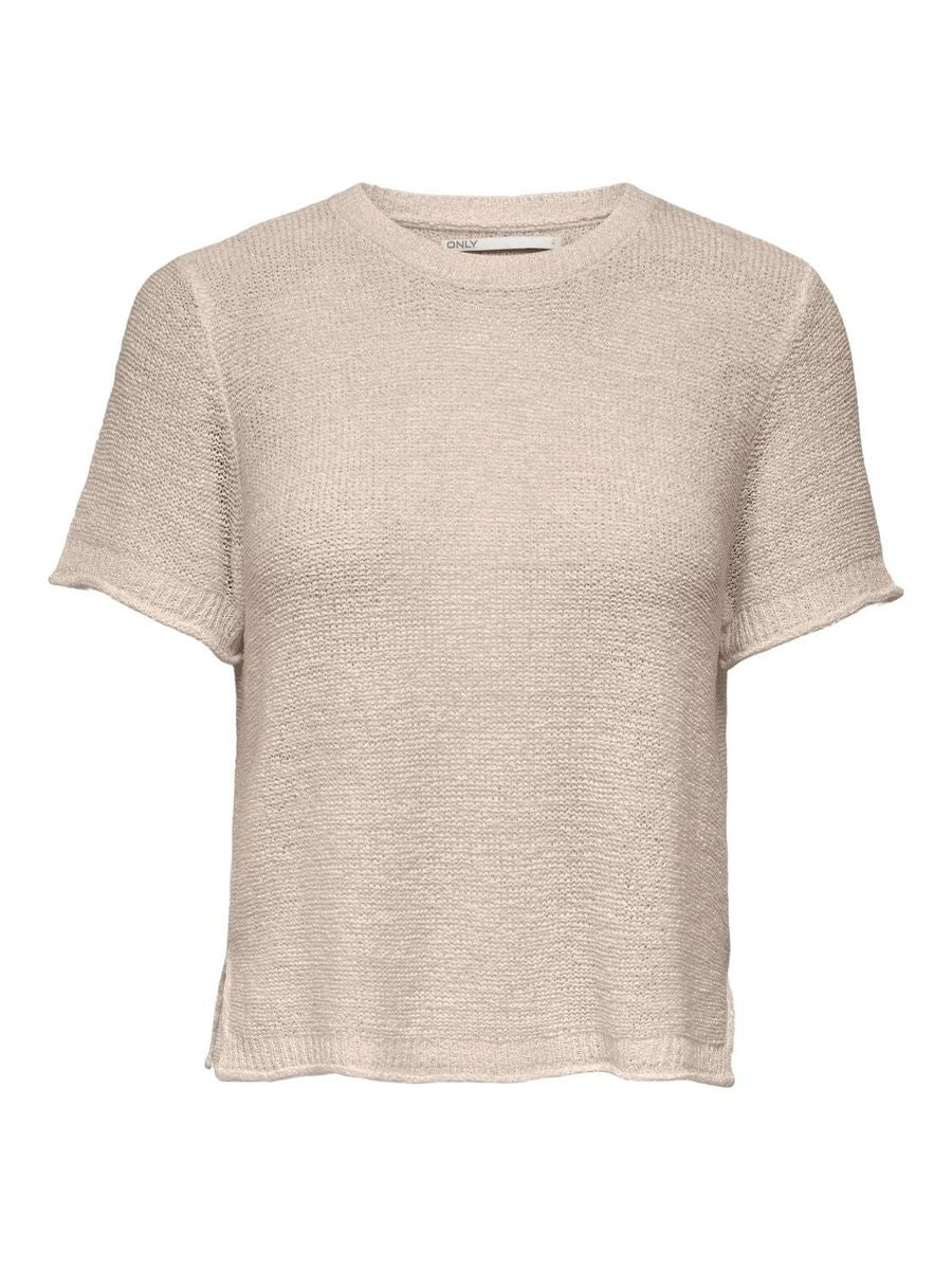 ONLSUNNY S/S PULLOVER KNT NOOS