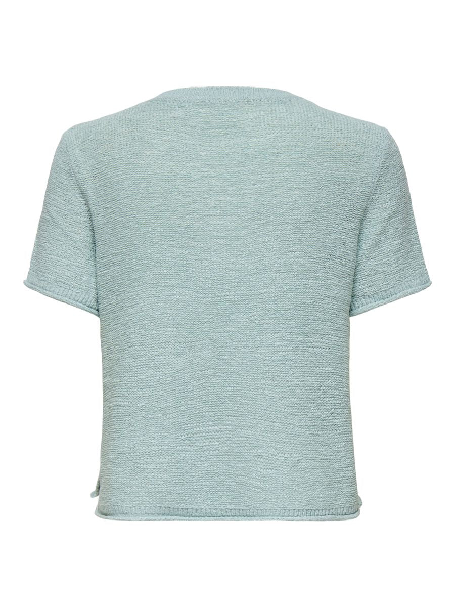 ONLSUNNY S/S PULLOVER KNT NOOS
