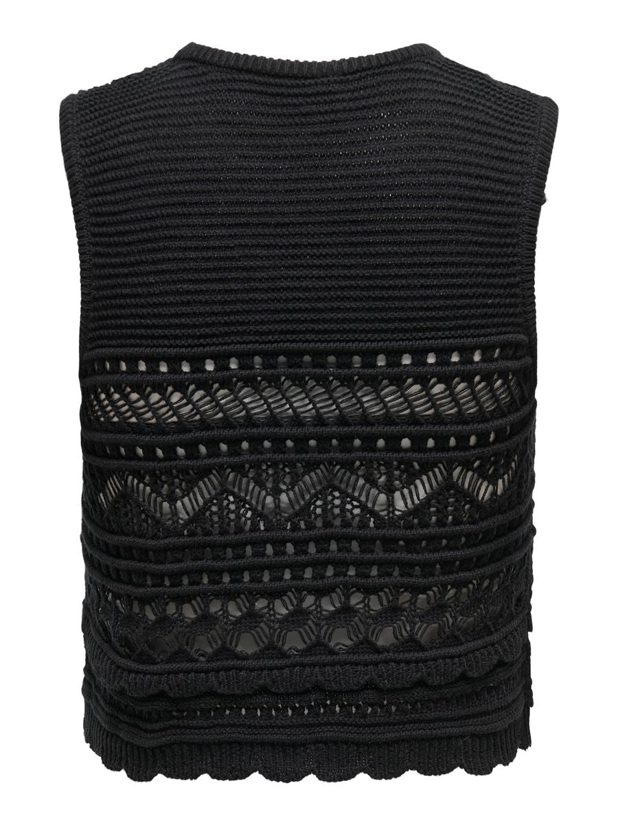 ONLPAULA SL O-NECK TOP KNT