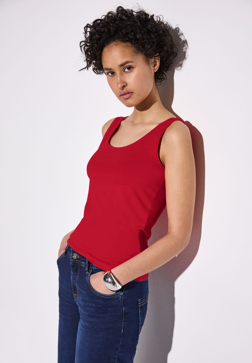 Basic Top in Unifarbe
