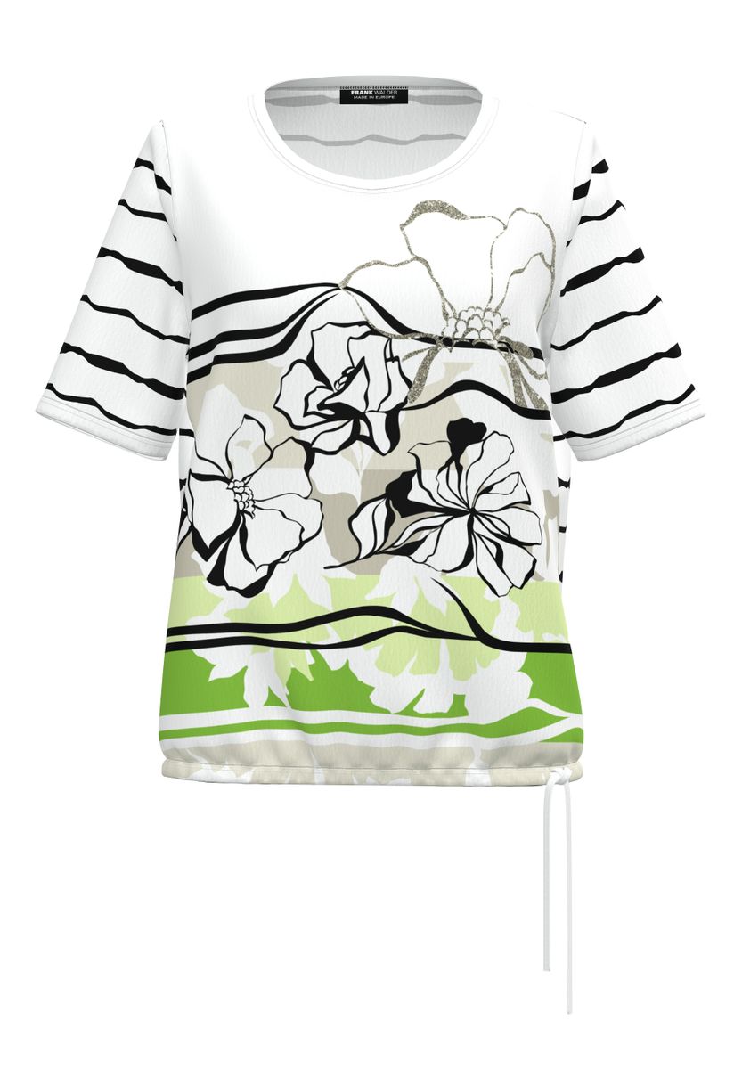 Blusenshirt LOVELY SPRINGTIME mit Printmotiv