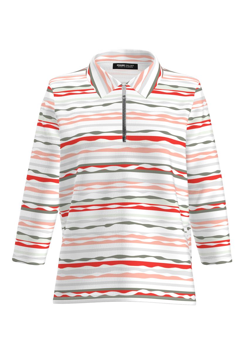 Poloshirt ELEMENTS mit Zip