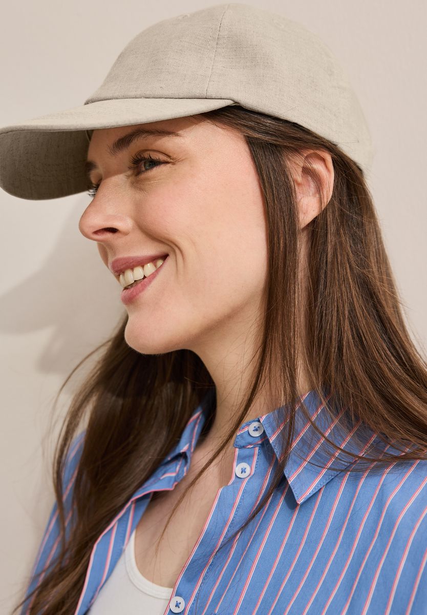 Leinen Cap