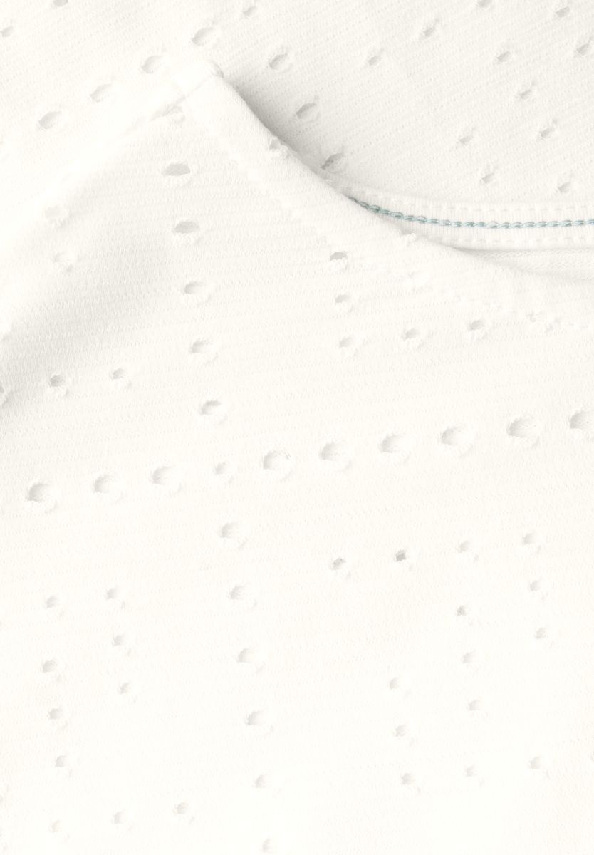 T-Shirt mit Lochmuster