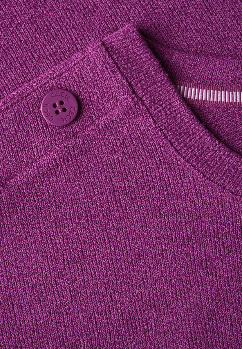 Strukturshirt mit Knöpfen