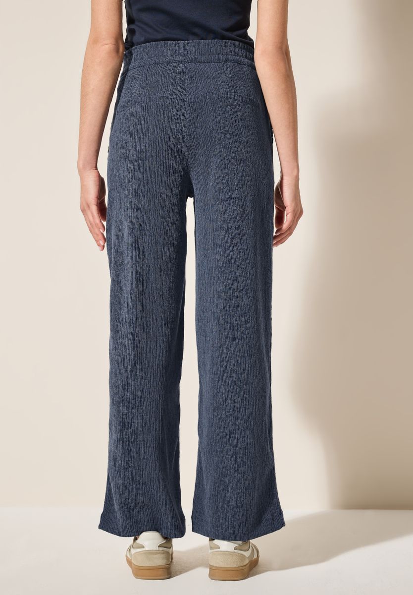 Wide Leg Strukturhose