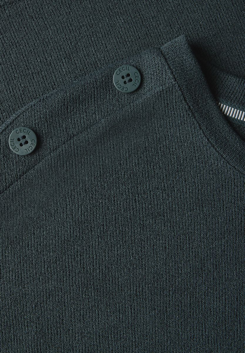 Strukturshirt mit Knöpfen