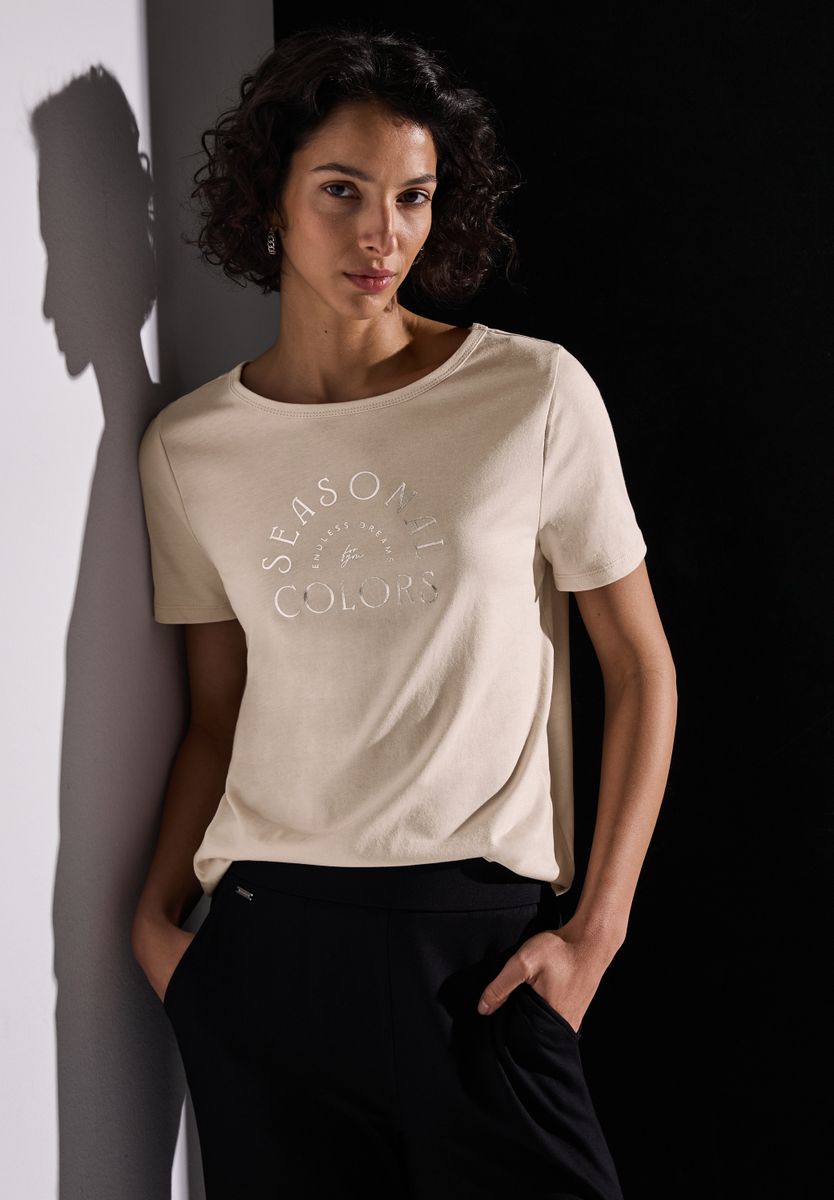 T-Shirt mit Wording