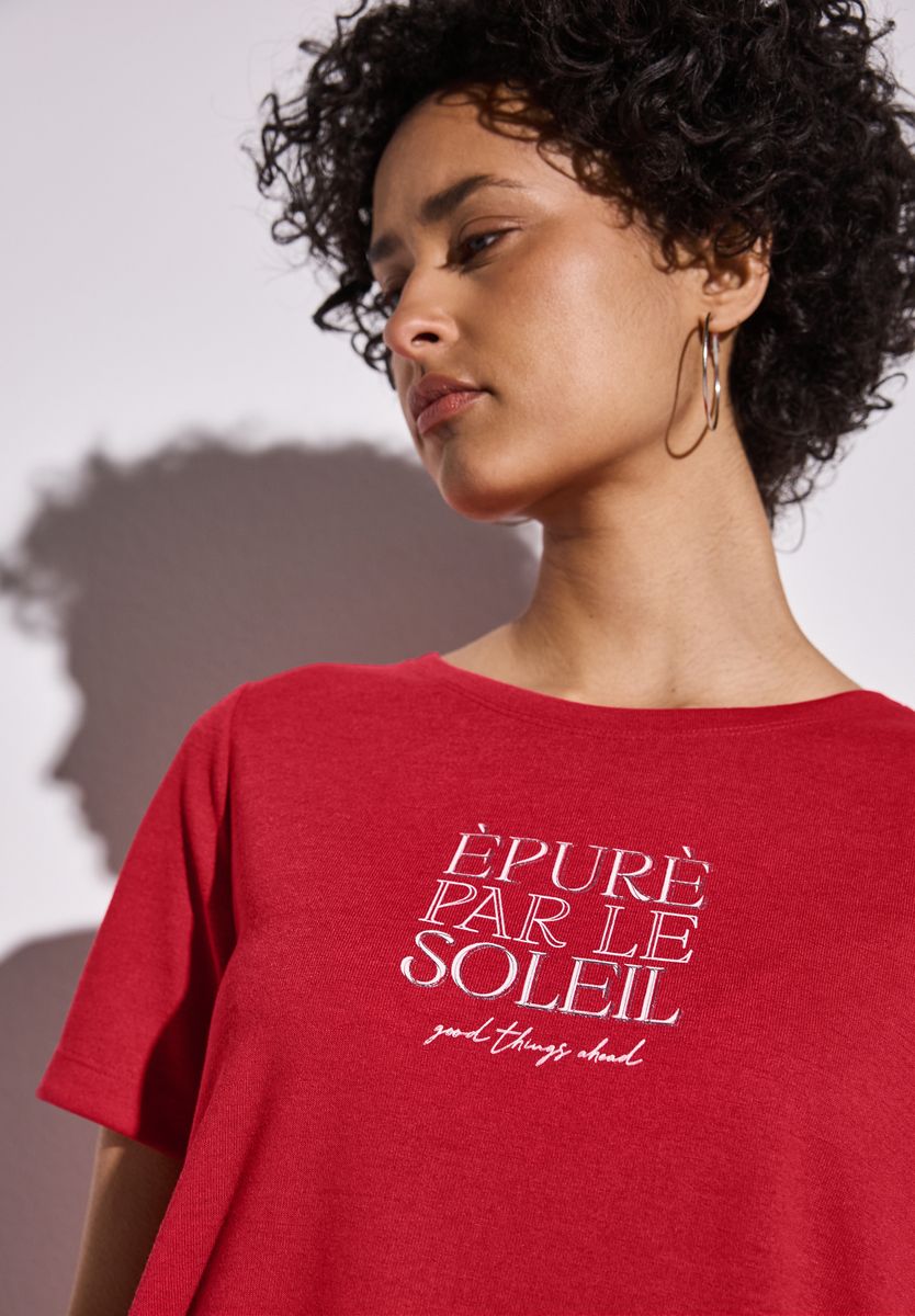 T-Shirt mit Wording