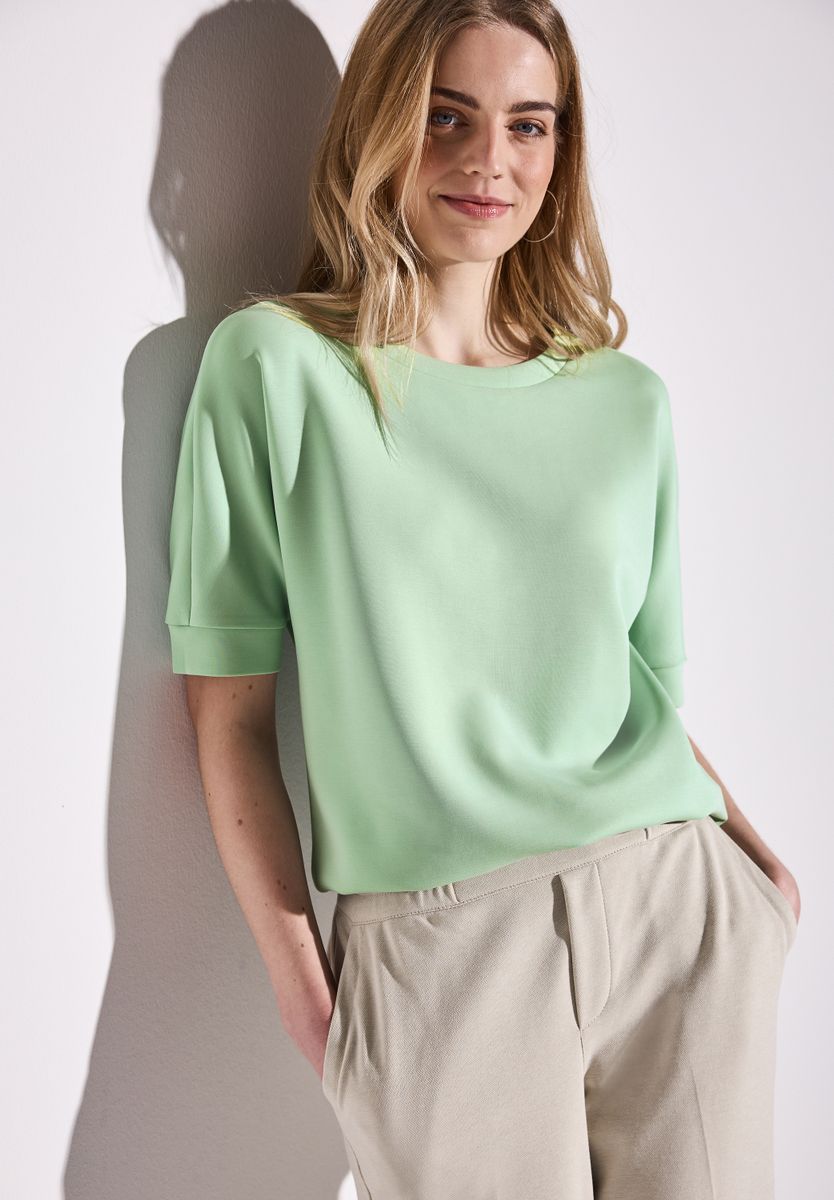 Silk-Look T-Shirt
