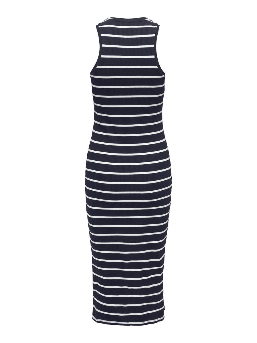 ONLBELFAST STRIPE S/L MIDIDRESS JRS NOOS