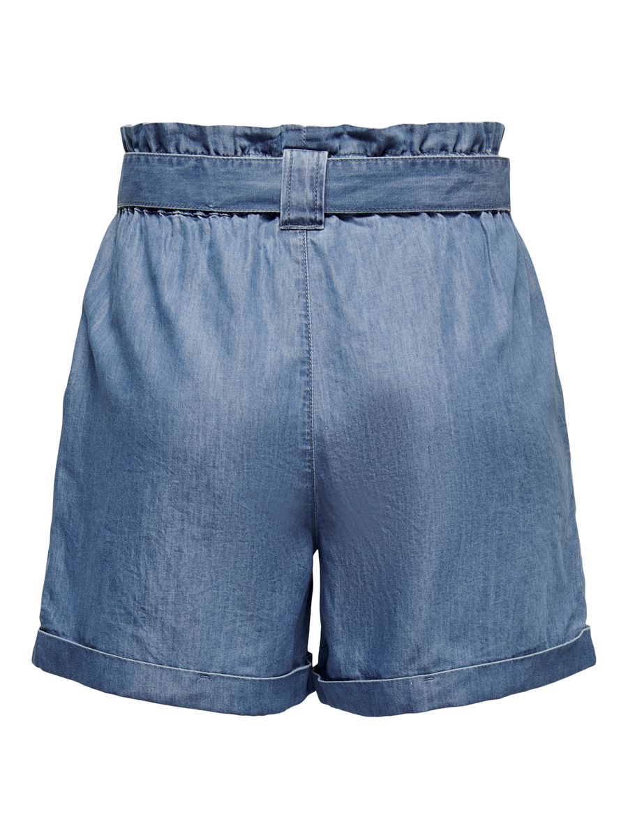 ONLBEA SMILLA HW PB LOOSE DNM SHORTS