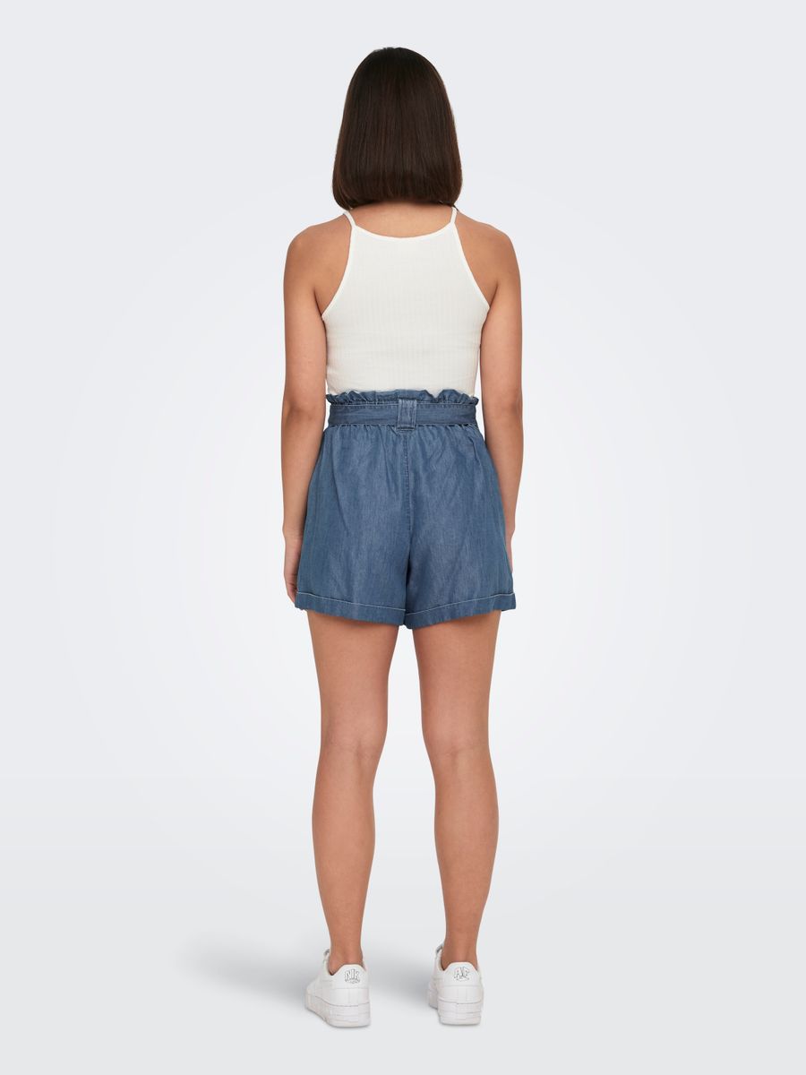 ONLBEA SMILLA HW PB LOOSE DNM SHORTS