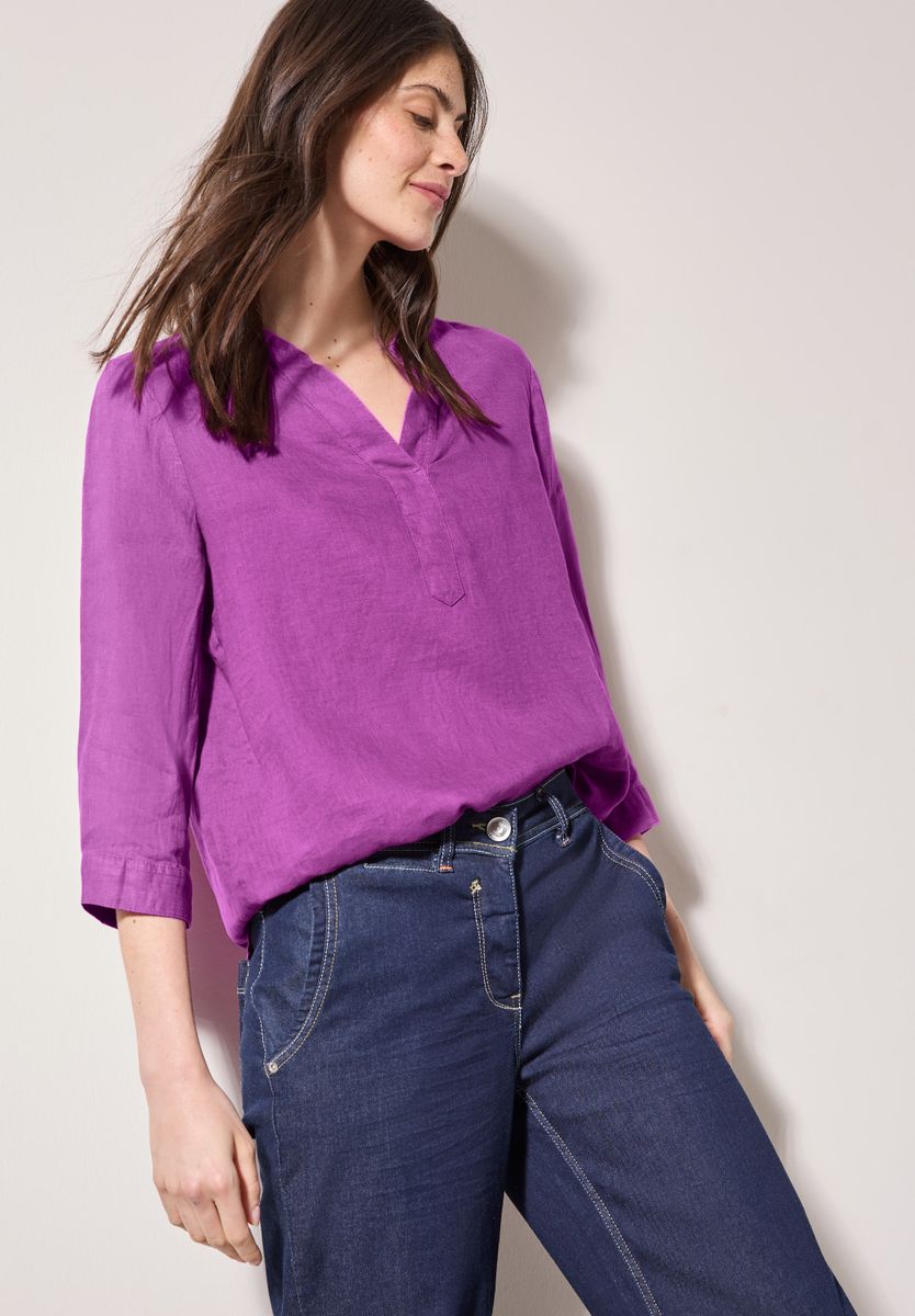 Leinenbluse