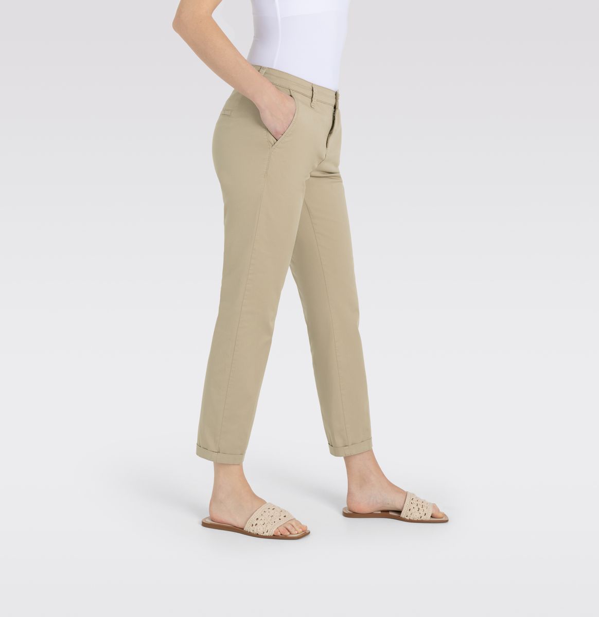MAC JEANS - CHINO, Authentic stretch gabardine
