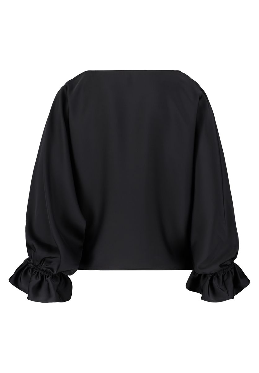 Satin-Bluse