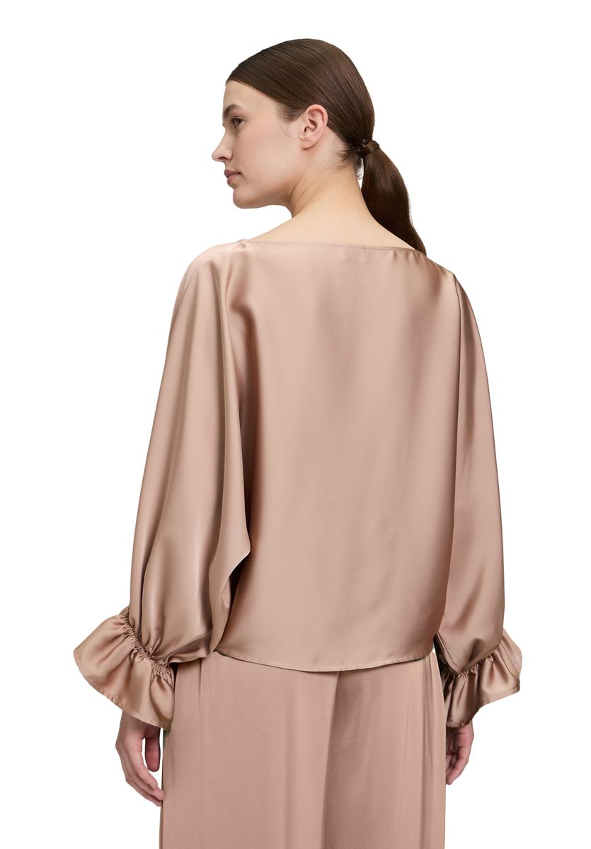 Satin-Bluse