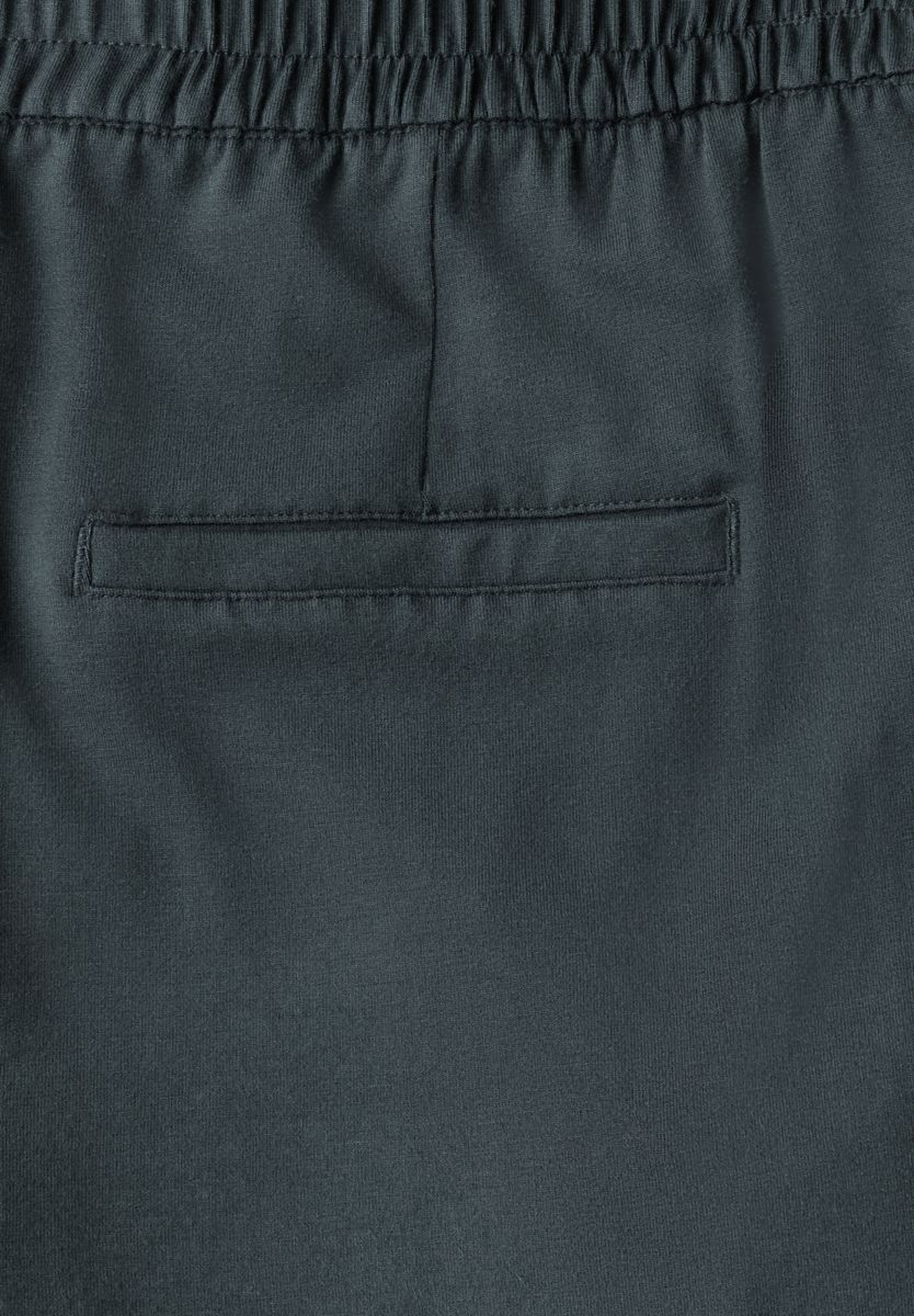 Wide Leg Jersey-Hose