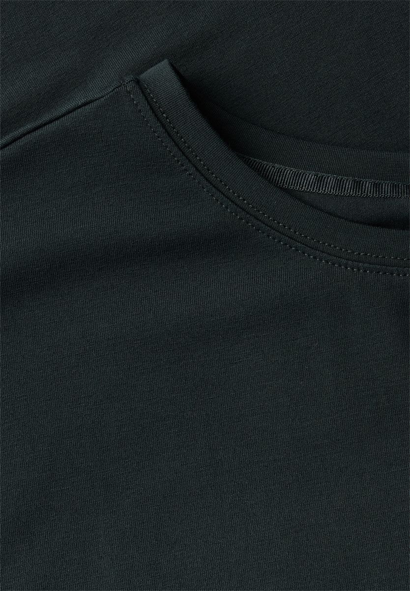 Shirt in Unifarbe