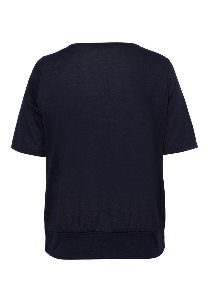 Shirt CHARMING FLAIR mit elastischer Lochspitze