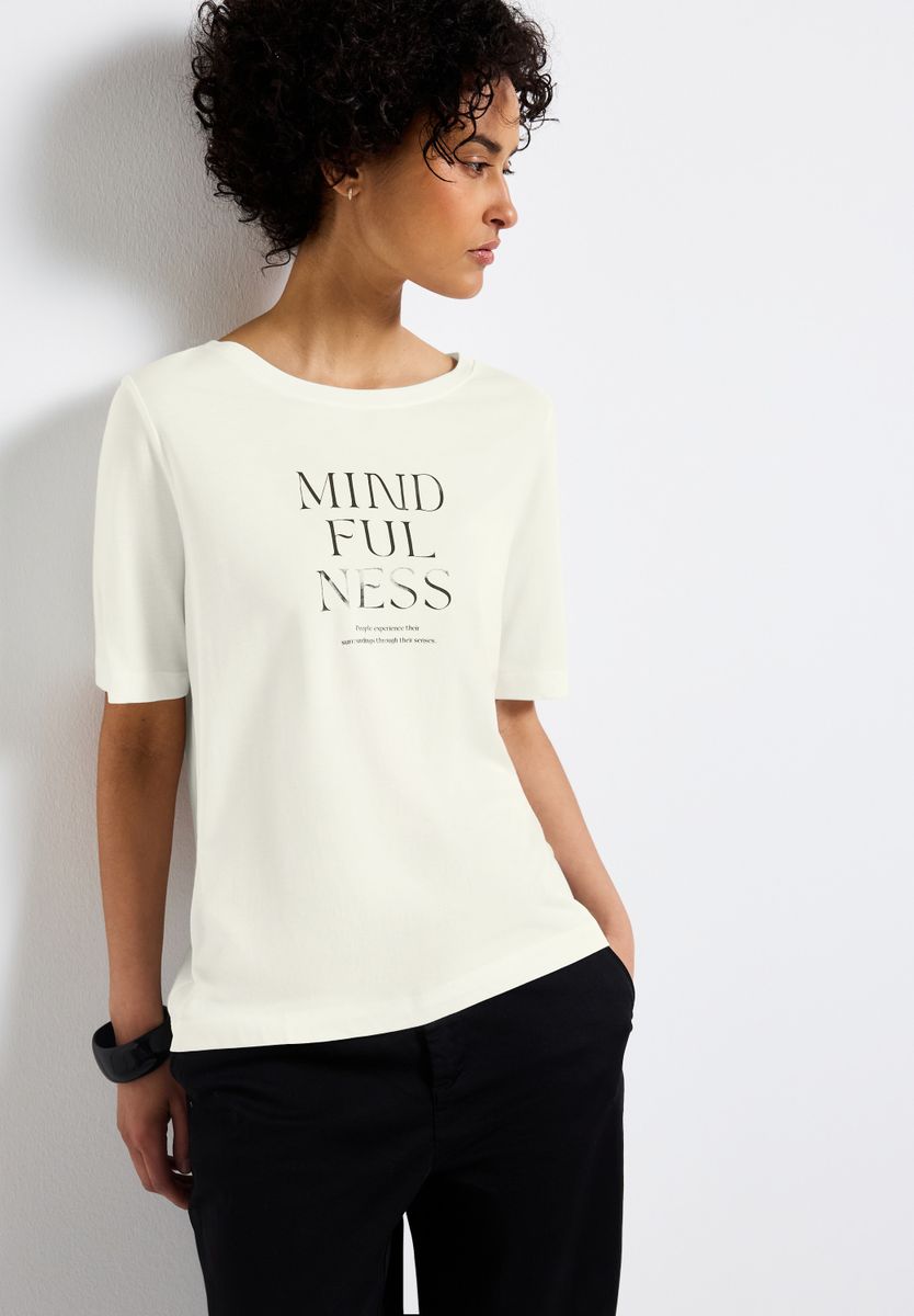 Softes Shirt mit Wording