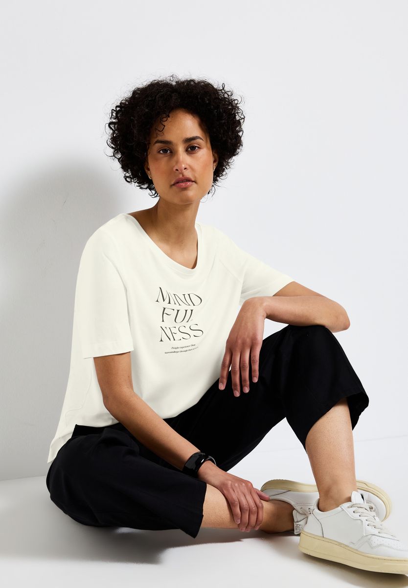 Softes Shirt mit Wording