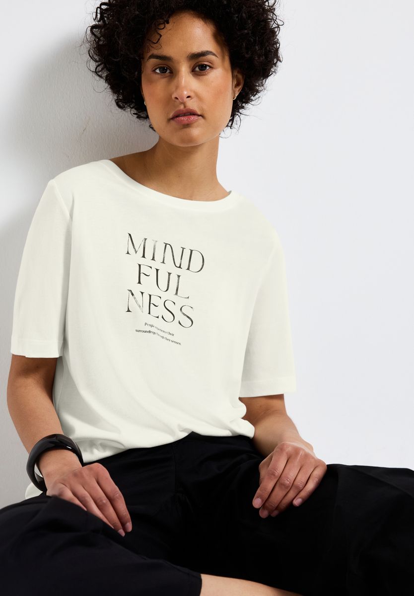 Softes Shirt mit Wording