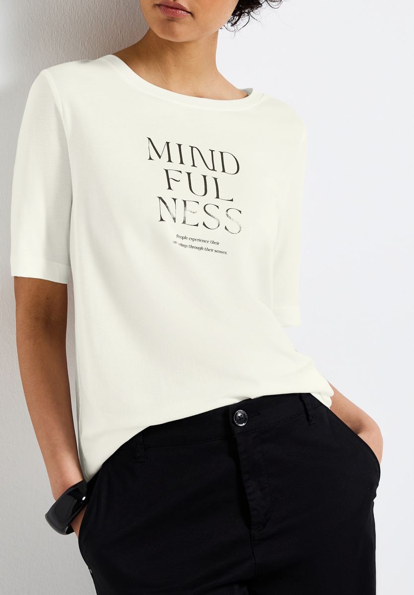 Softes Shirt mit Wording