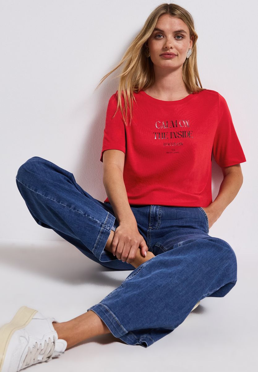 Softes Shirt mit Wording