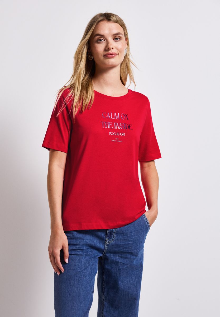 Softes Shirt mit Wording